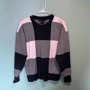 Green plaid TAHARI sweater size medium